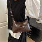 Luxurious Patent Leather Shoulder Bag
