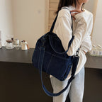 Premium Denim Shoulder Bag Calm Wears