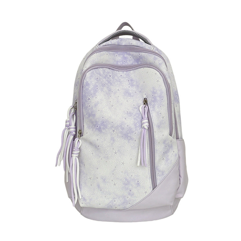 Starry-Themed School Backpack