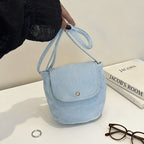 WoCompact Denim Crossbody Bag