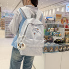 Everyday backpack with unique embroidery design