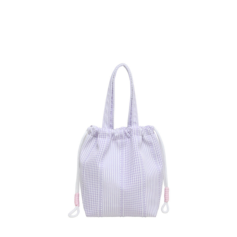 WoDrawstring Utility Tote Bag