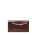 WoGlossy Textured Clutch Purse