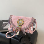Bohemian-Inspired Handcrafted Beaded Clutch