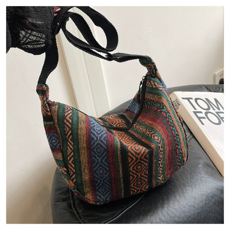 WoBohemian Ethnic Pattern Hobo Bag