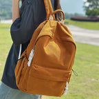 Corduroy Textured Casual Backpack