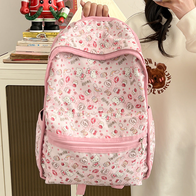 Backpack with Fun Character Design