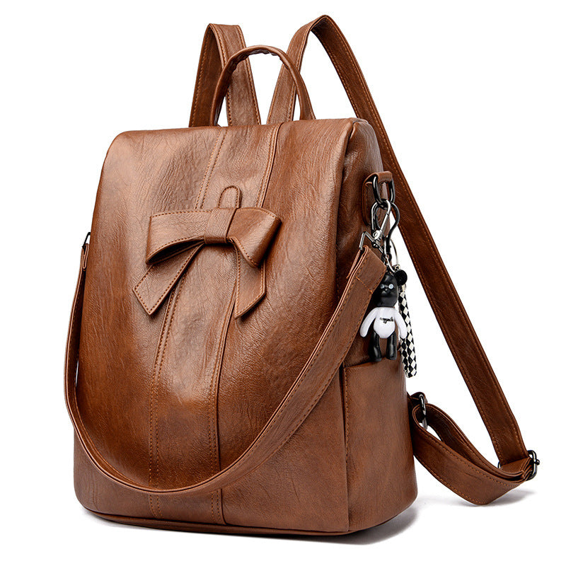 Stylish Bow-Accented Backpack