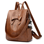 Stylish Bow-Accented Backpack