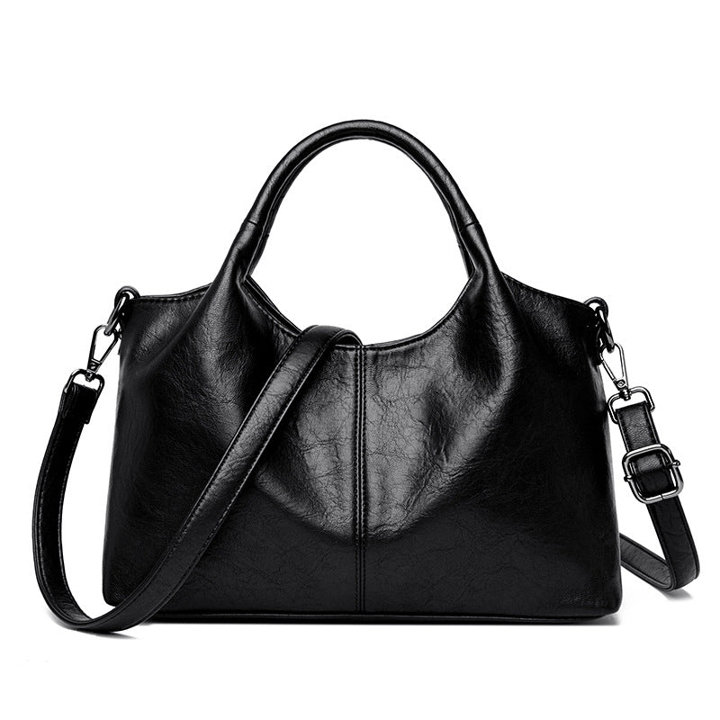 Classic Faux Leather Handbag