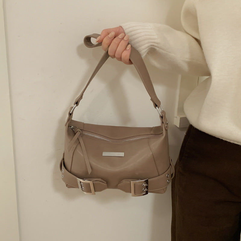Ladies stylish mini hobo bag with adjustable carrying handle