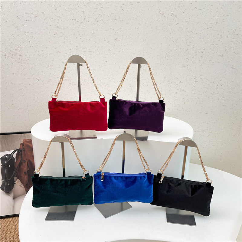 WoElegant Velvet Clutch Bag
