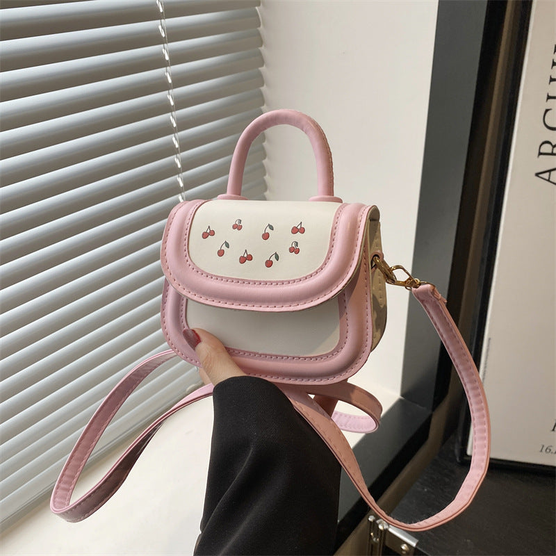 Ladies Mini-Handbag with playful cherry motif
