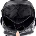 Multi-Compartment Textured Backpack