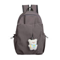 Backpack with High-Quality Craftsmanship and Cute Teddy Pendant