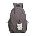 Functional Soft Fabric Backpack