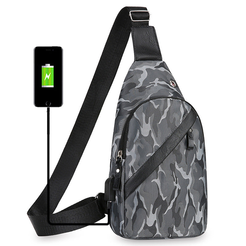 Stylish Camouflage Sling Bag