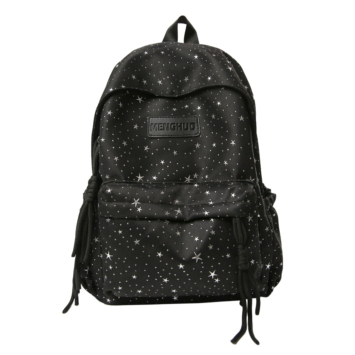 Star-Print Casual School Backpack