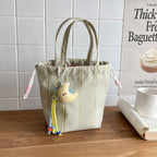 WoDrawstring Utility Tote Bag