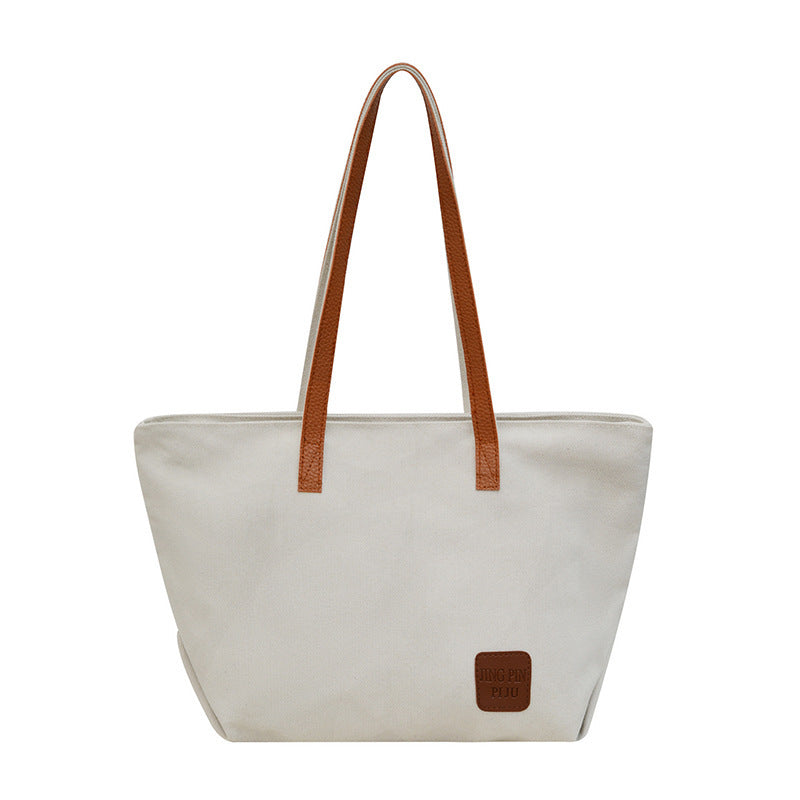 Ladies elegant tote bag-https://detail.1688.com/offer/851557556086.html-Calm Wears-Beige-nothing-Calm Wears