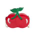 WoQuirky Statement Cherry Shaped Crossbody Bag