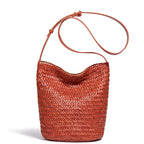 Handcrafted Woven Bucket Bag
