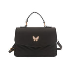 WoElegant Quilted Leather Satchel Bag