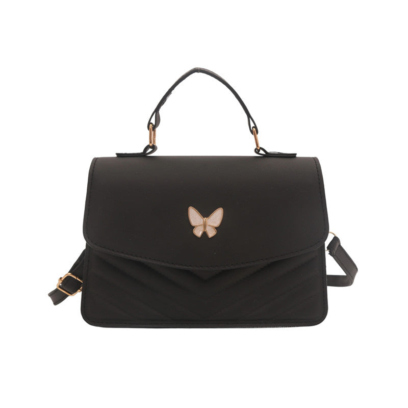 WoElegant Quilted Leather Satchel Bag