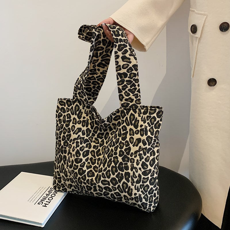 Stylish Animal Print Tote Bag