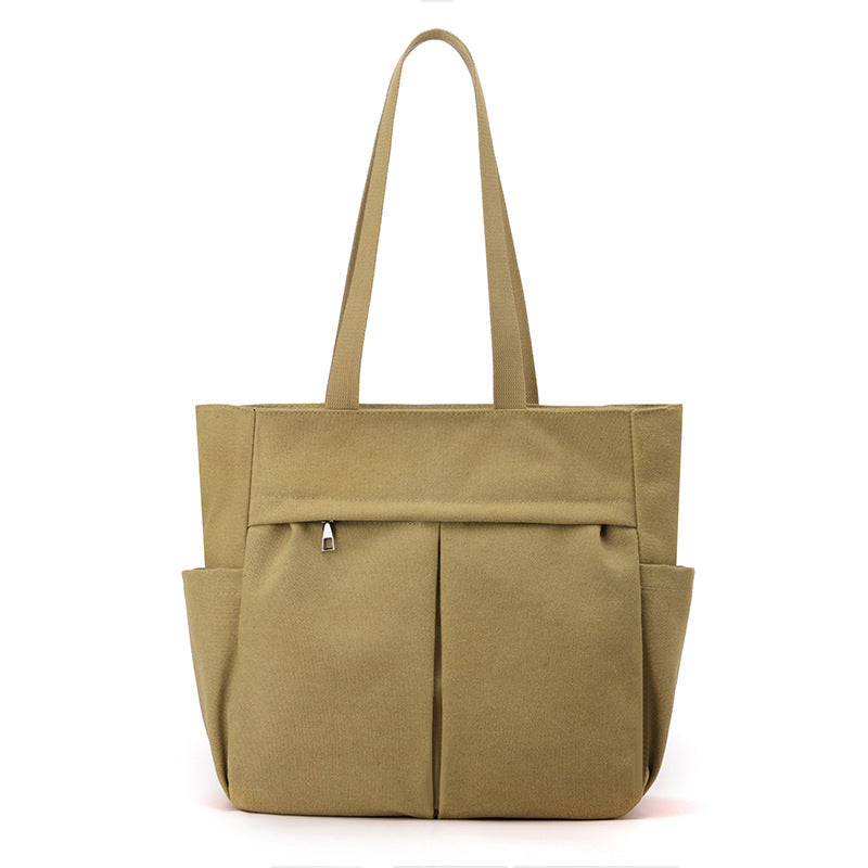 Multi-Pocket Tote Bag