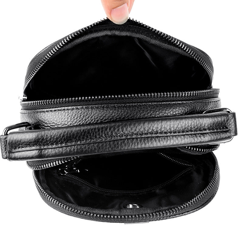 Versatile Textured Crossbody Bag
