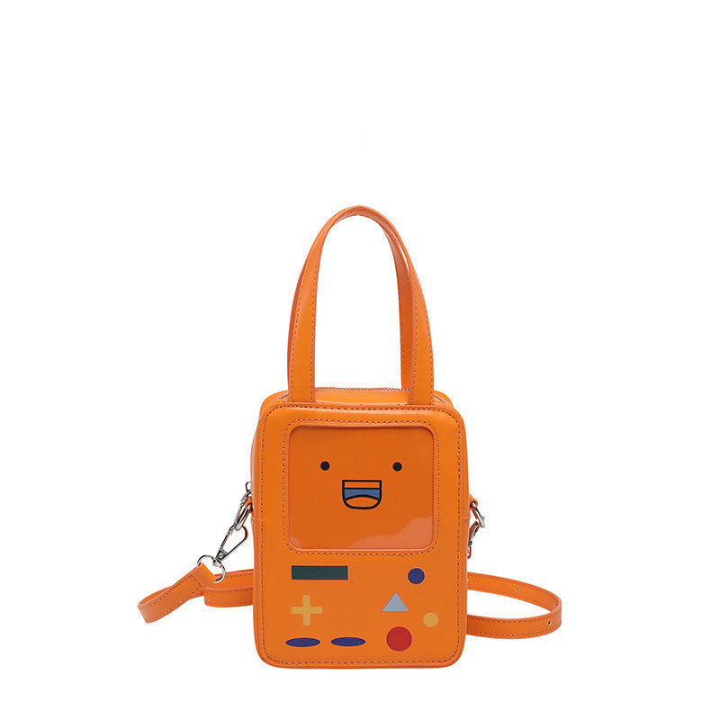 Ladies Mini Handbag with playful design-https://detail.1688.com/offer/1051144513156.html-Calm Wears-Orange-nothing-Calm Wears