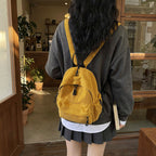 Cord-Backpack with Practical Front Pocket