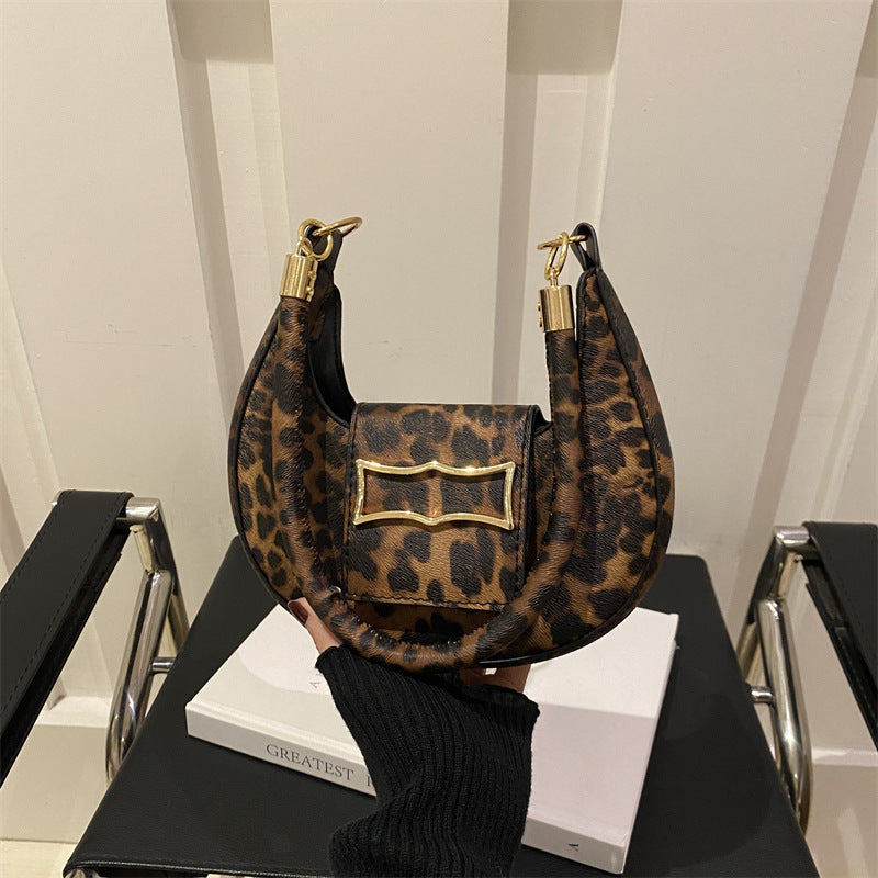 Stylish Leopard Print Handbag