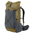 Outdoor backpack with innovative carrying system and adjustable compartments