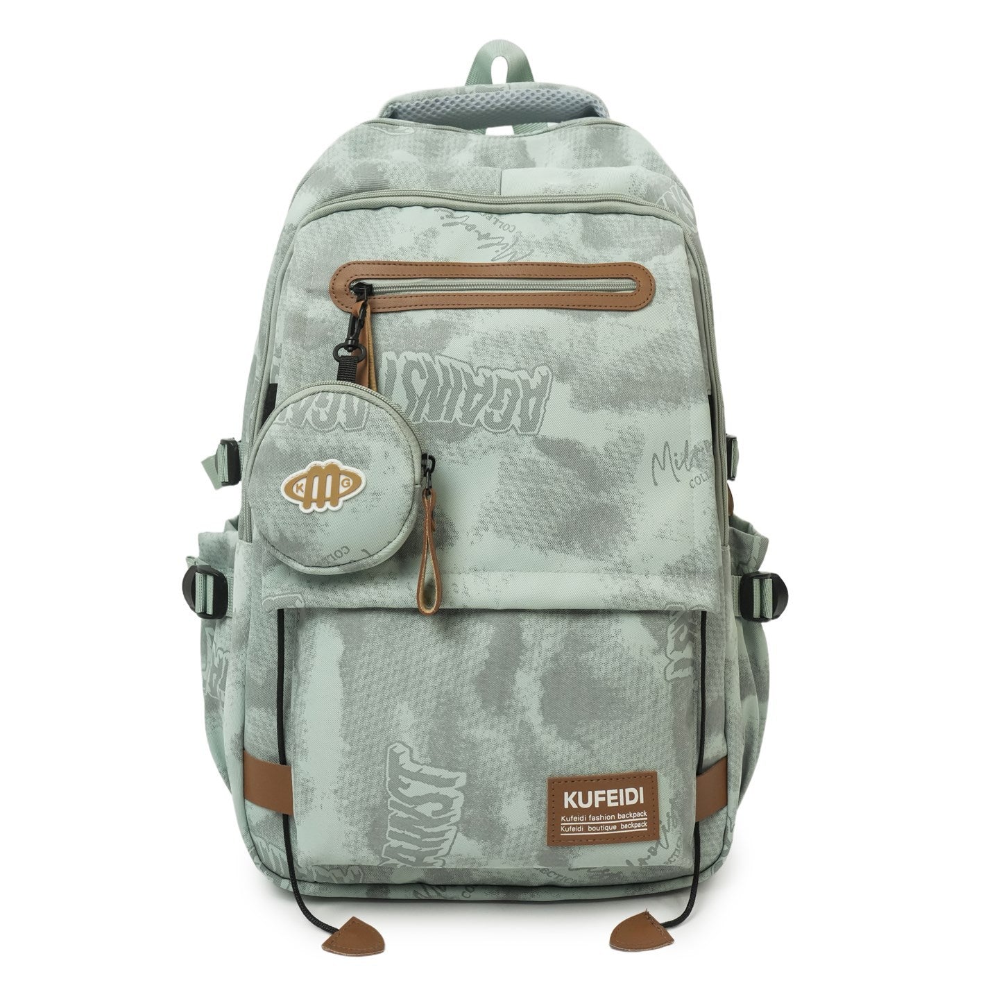 Versatile Urban School Backpack-https://detail.1688.com/offer/1044371265095.html-Calm Wears-Green-Calm Wears