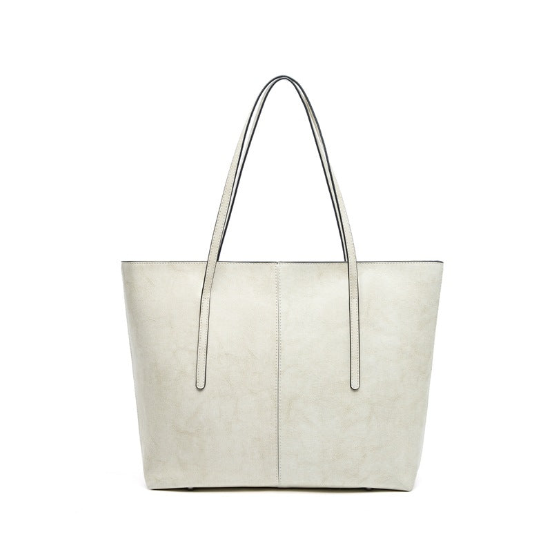 Women's tote bag with elegant design and spacious interior-https://detail.1688.com/offer/920594249403.html-Calm Wears-Cream-43-Calm Wears
