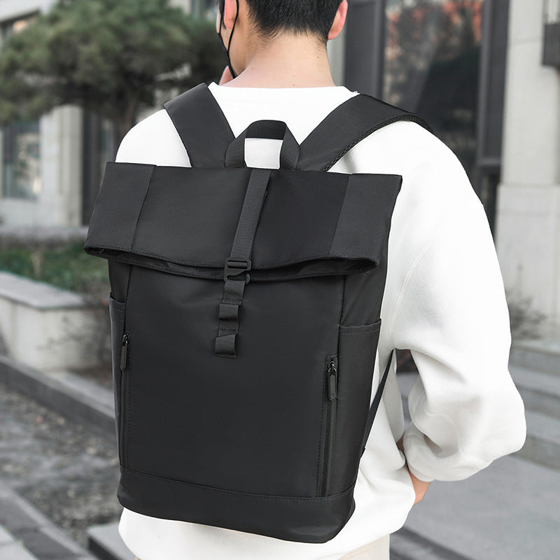 Urban Backpack with Multifunctional Rolltop Closure