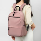 Urban backpack with intelligent compartment system and water-repellent material