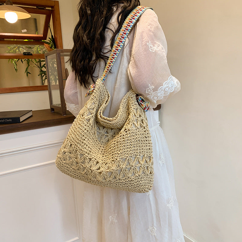 Handcrafted Boho Chic Crochet Tote Calm Wears