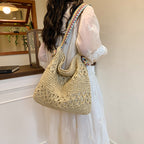 Handcrafted Boho Chic Crochet Tote Calm Wears