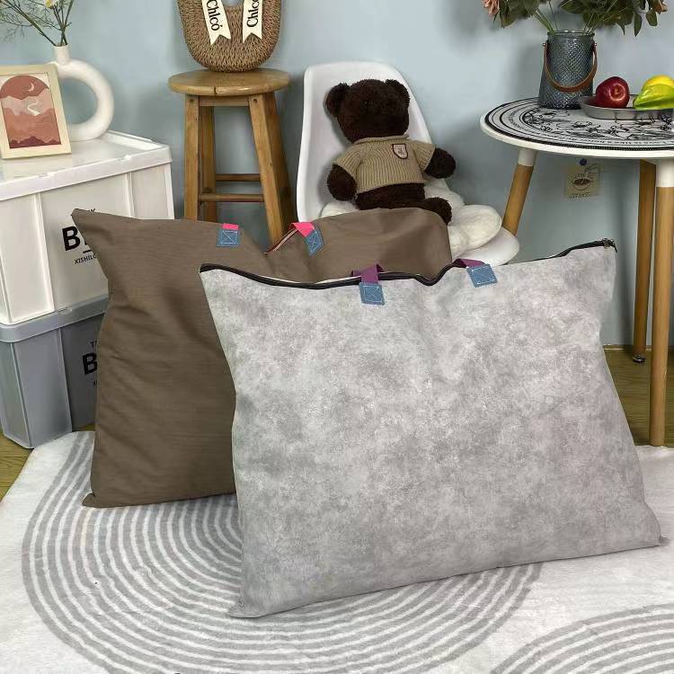 Unisex Soft Fabric Storage Pillow