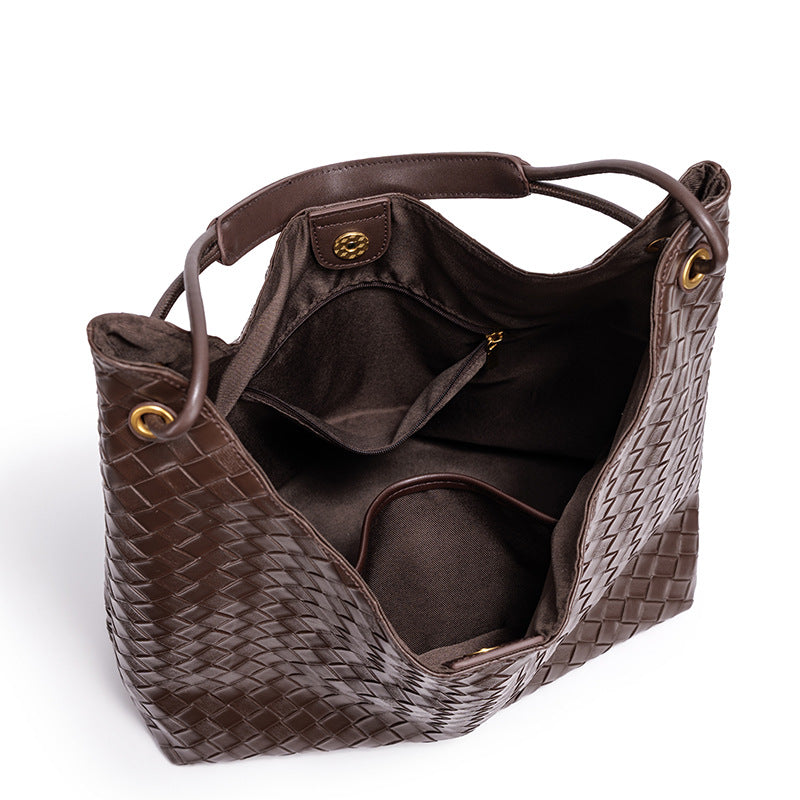 Stylish Woven Hobo Handbag