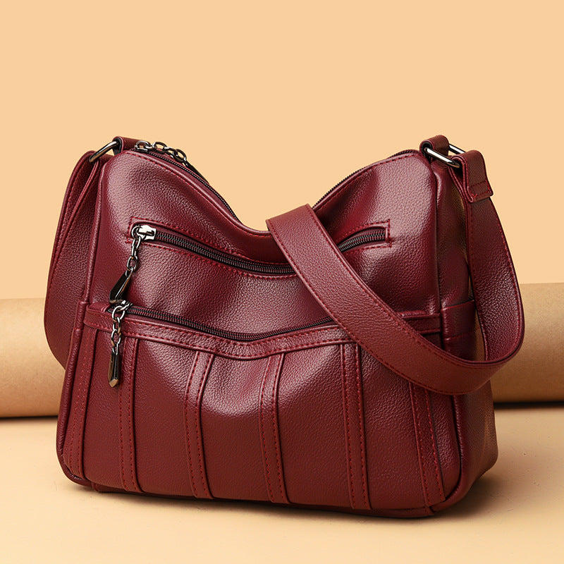 Elegant Textured Shoulder Bag
