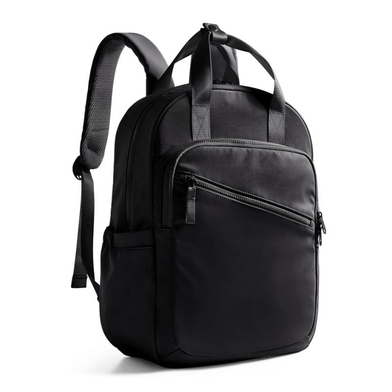 Multifunctional backpack with reinforced shoulder straps and ergonomic design