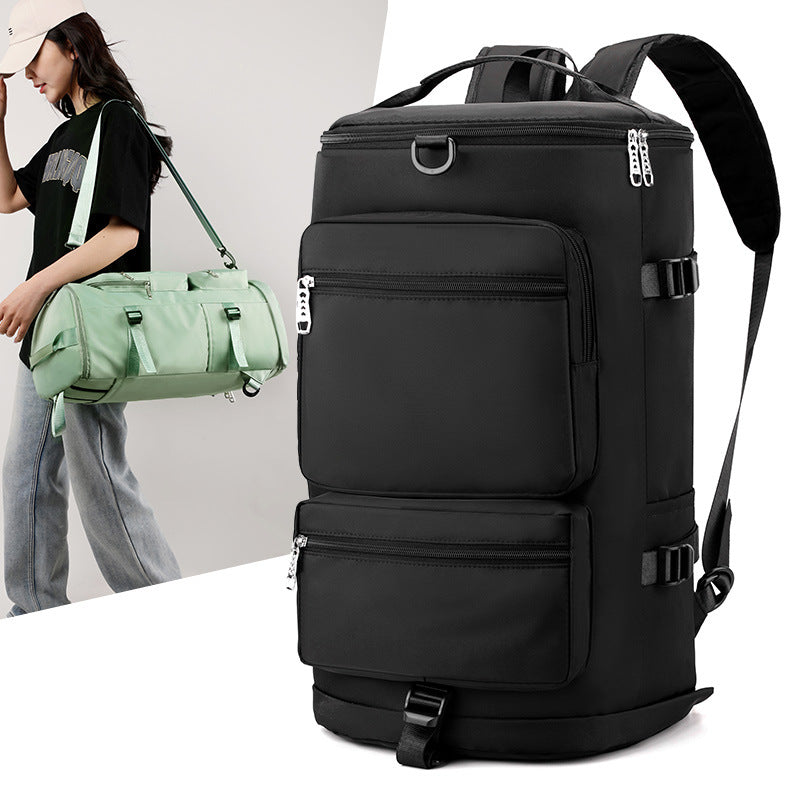 Multi-Compartment Travel Backpack Calm Wears