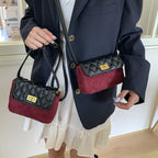 Women elegant shoulder bag with matte finish and textured design-https://detail.1688.com/offer/997146054524.html-Calm Wears-Yellow brown-nothing-Calm Wears