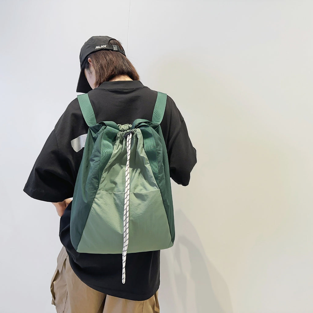 Multifunctional drawstring bag