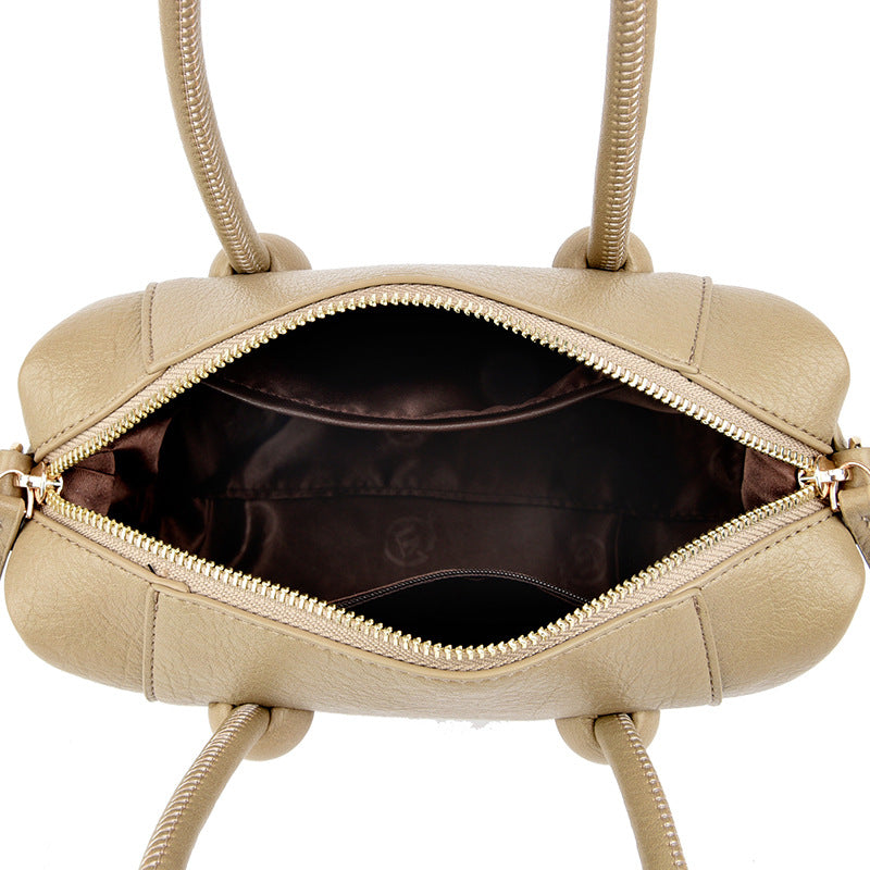 Stylish Textured Handheld Satchel