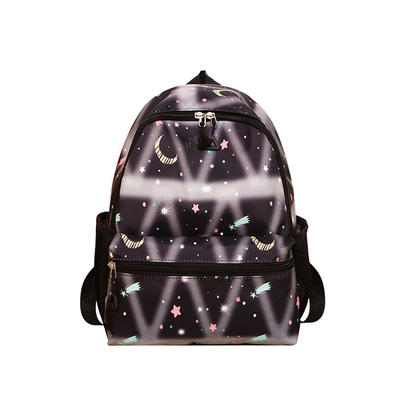 Cute Animal-Print School Backpack